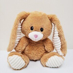 Spark Create Imagine 10" Bunny Rabbit Crinkle Feet Chimes Baby Animal Plush